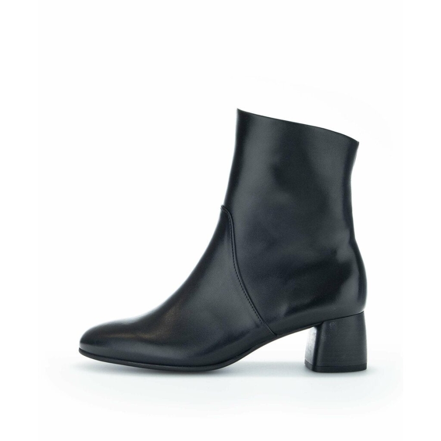 Gabor 92970-57 - Musta Sileä Nahkamuoti