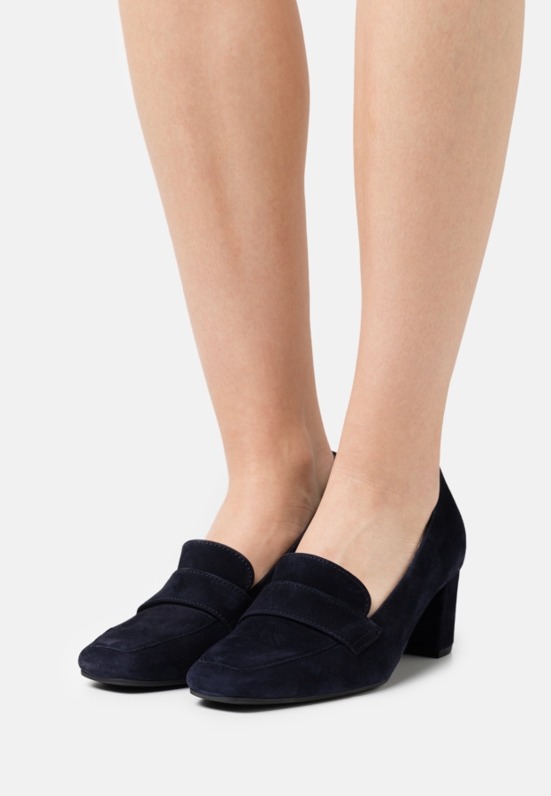 Tummansiniset Klassiset Korkokengät Gabor