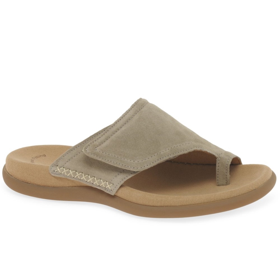 Silk Mokkanahka Gabor Enjoyment Naisten Varvassandaalit